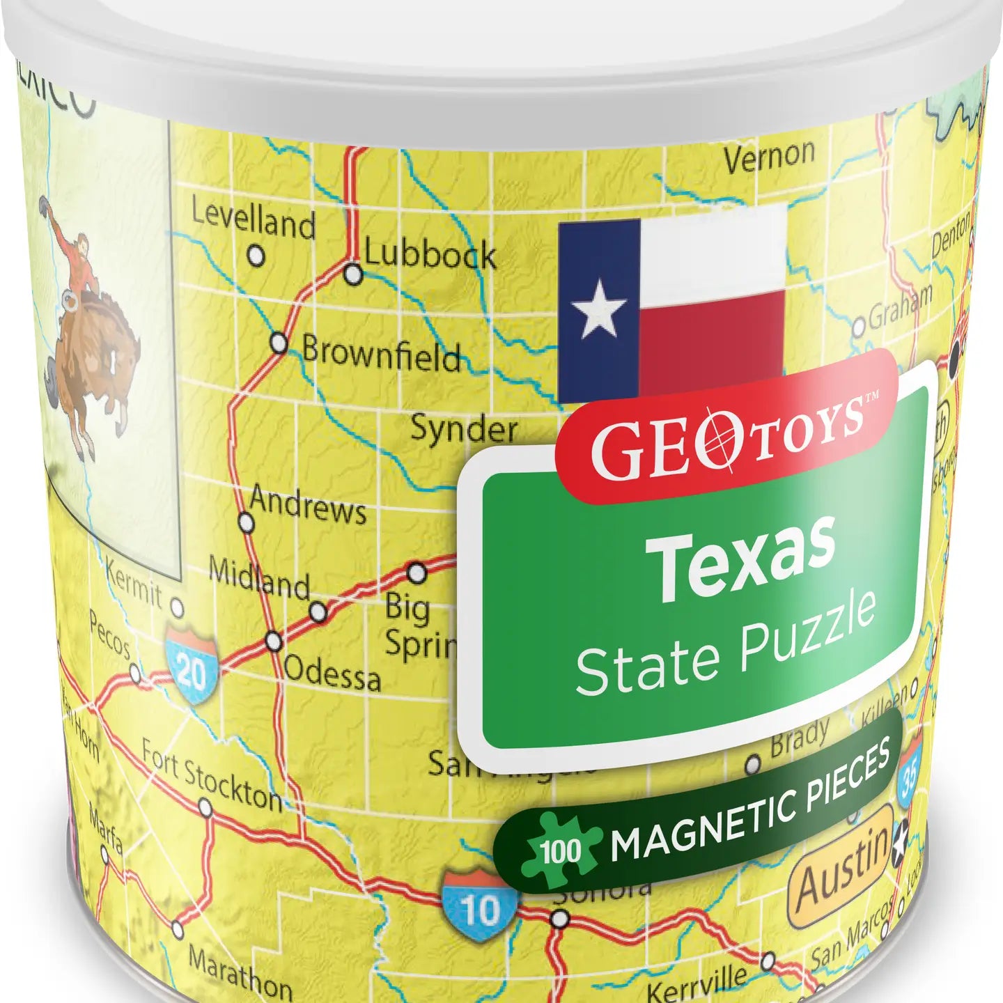 Magnetic Puzzle Texas