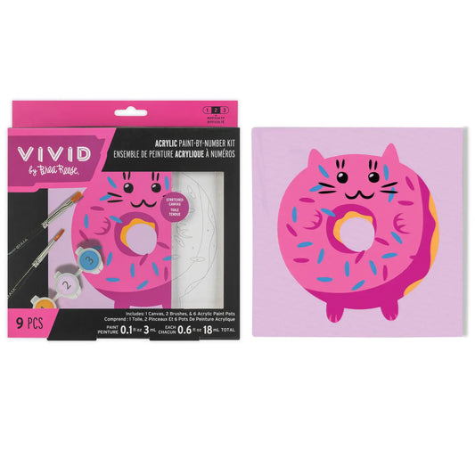 BRVV Mini Acrylic Kit - Kawaii Cat Donut