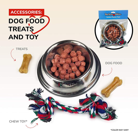 Pp Dog Bowl Toy Set