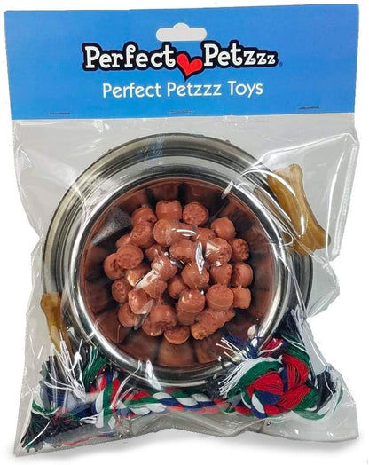 Pp Dog Bowl Toy Set
