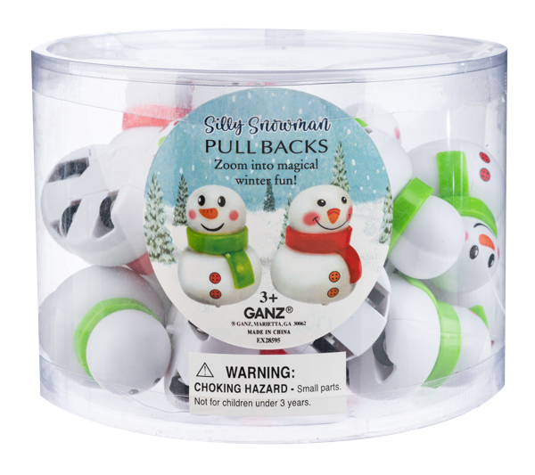 Silly Snowman Pull Back
