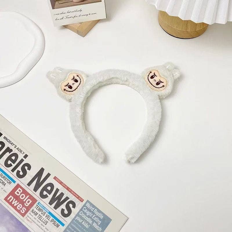 Labubu Furry Spa Headband SPA
