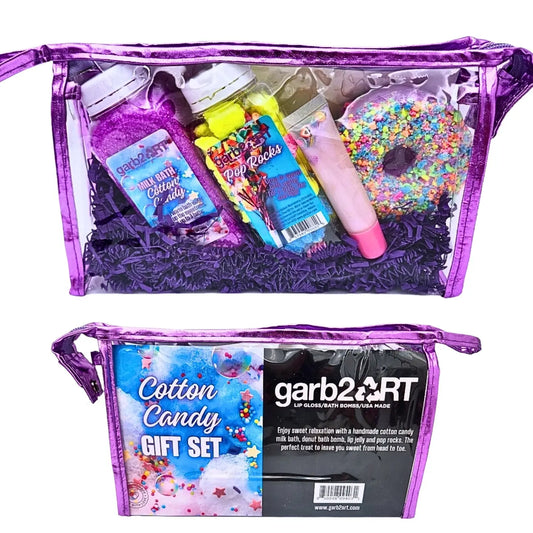 Garb Gift Set | Cotton Candy Bath Bomb