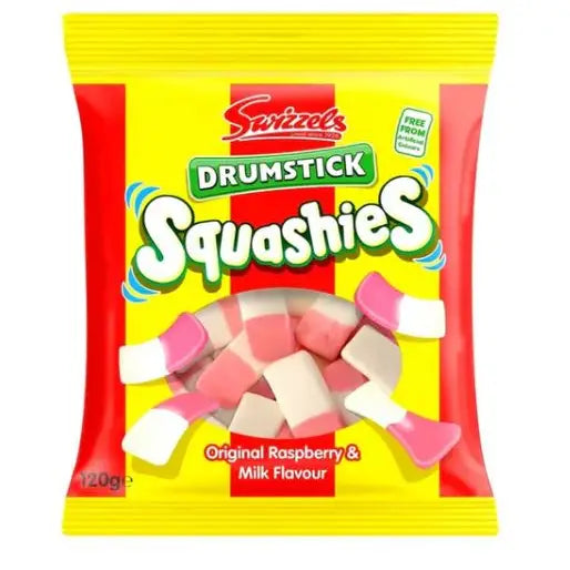 Squashies Drumstick Original Raspberry/Milk