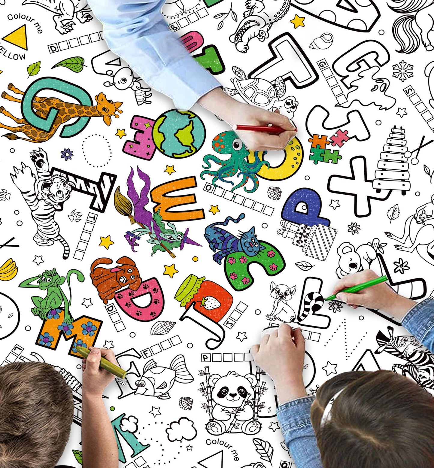 Educational Table Cloth