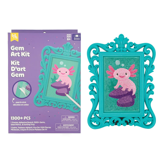 LYB Framed Gem Art Kit - Axolotl