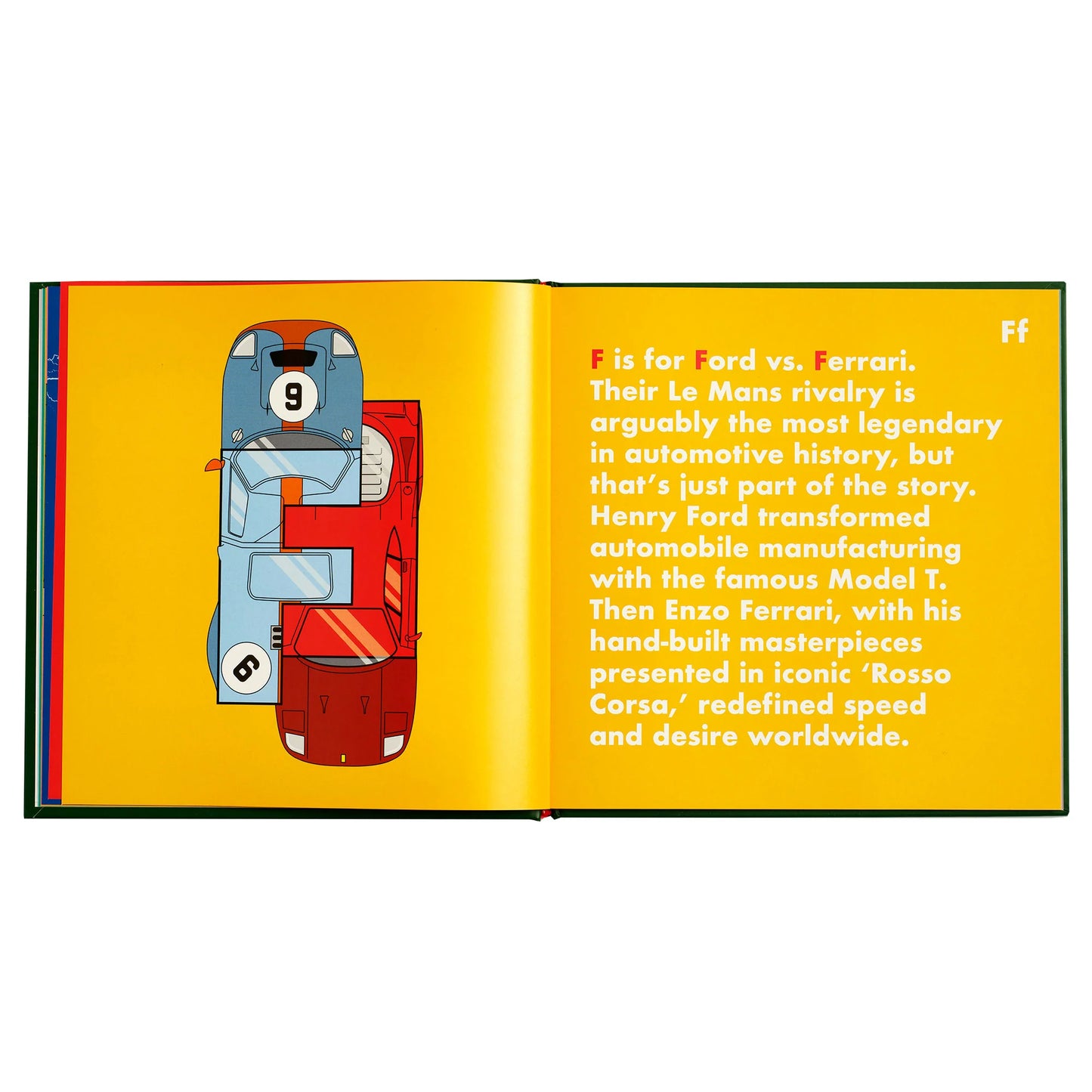 Car Legends Alphabet Book