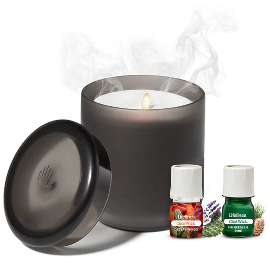 Flameless Candle Diffuser - Frosted Cream