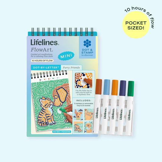 FlowArt Mini - Dot-by-Letter Furry Friends
