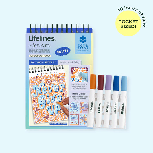 FlowArt Mini - Dot-by-Letter Pocket Positivity