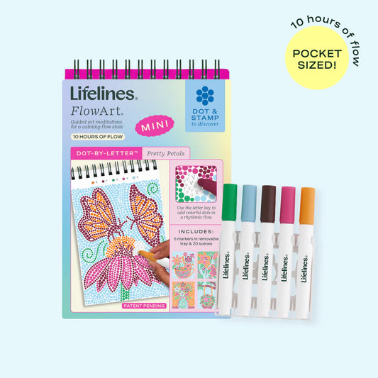 FlowArt Mini - Dot-by-Letter Pretty Petals