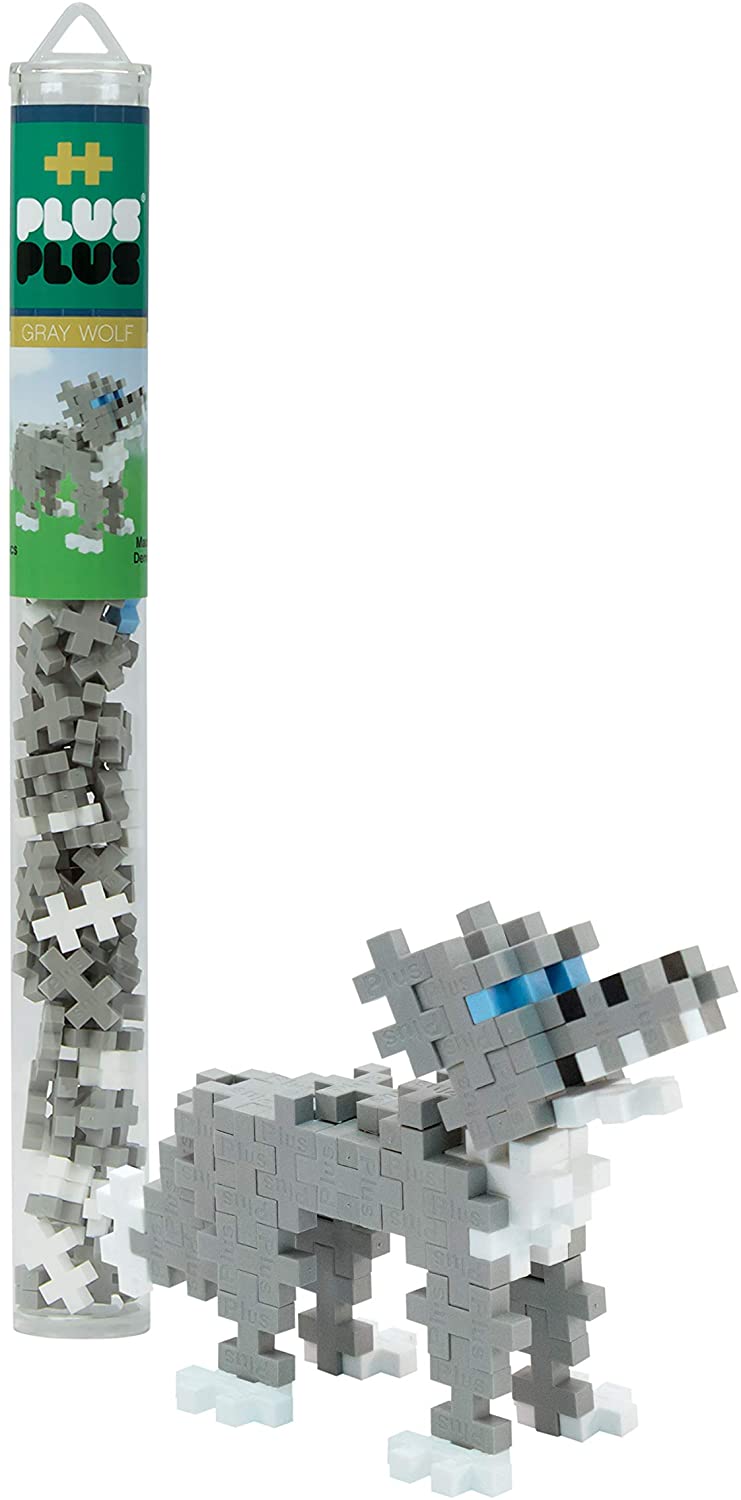 Plusplus Tube Gray Wolf