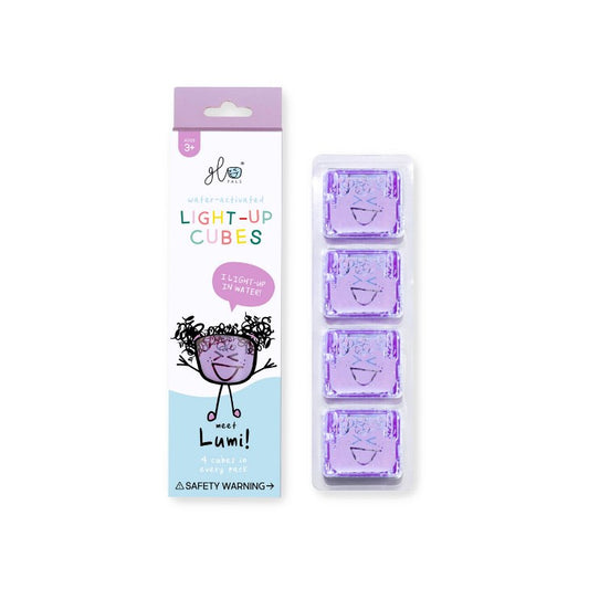 Glo Pals 4pk Lumi Purple
