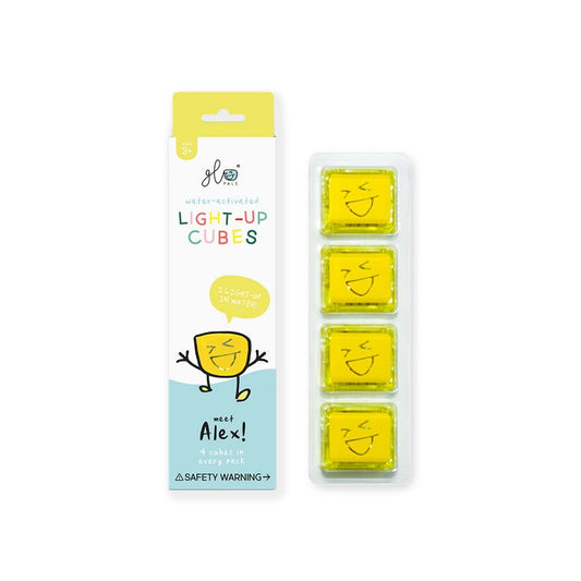Glo Pals 4pk Alex Yellow