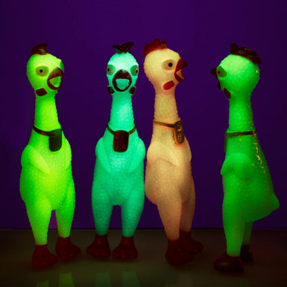 Mini - Squeeze Me Chicken - Glow in the Dark