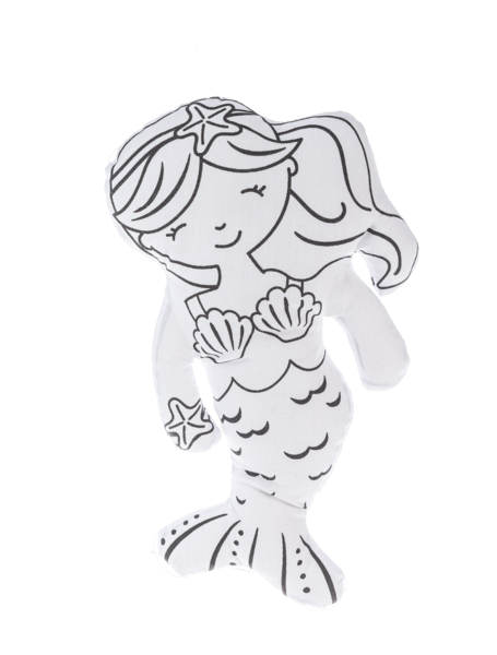 Mermaid Mini Coloring Kit with Markers