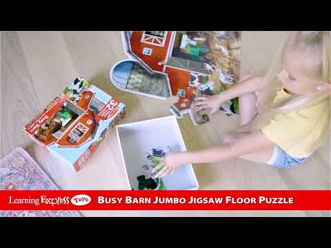 Farm Floor Puzzle 32pc