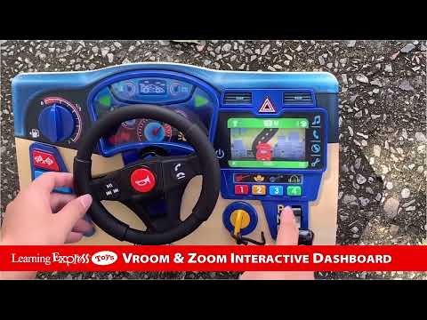 Vroom Zoom Wood Dashbrd