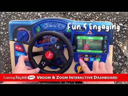 Vroom Zoom Wood Dashbrd