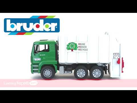 Rear Loading Garbage Truc