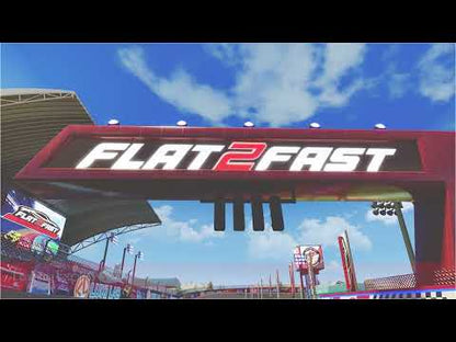 Flat 2 Fast Red Car