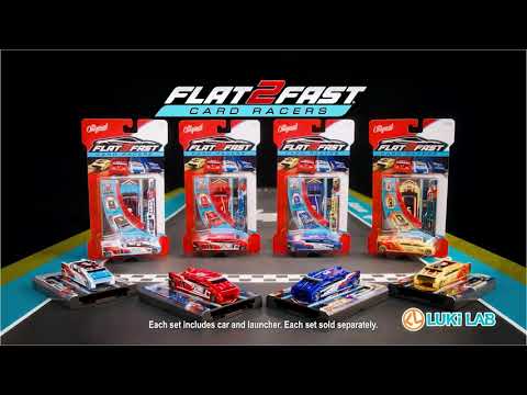 Flat 2 Fast Blue Car