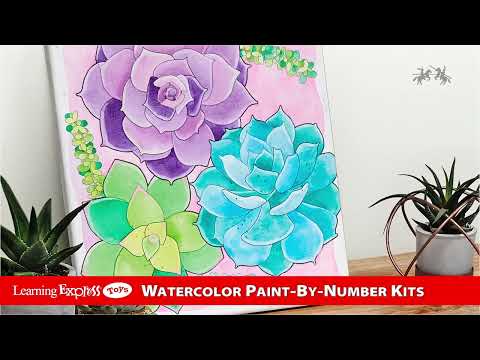 Watercolor Pbn Farm House