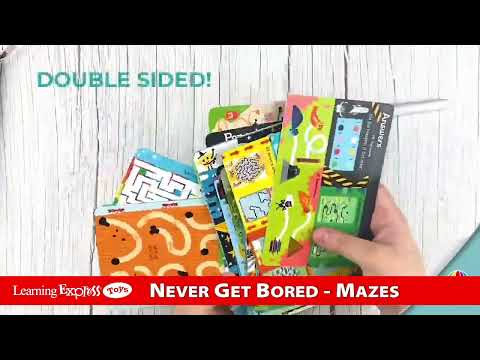 Never Bored Maze Cards