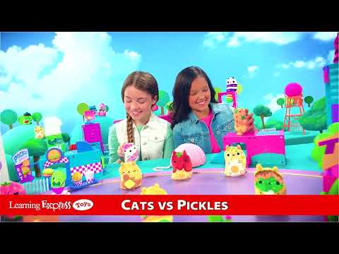 Cats V Pickle Jumbo Plush