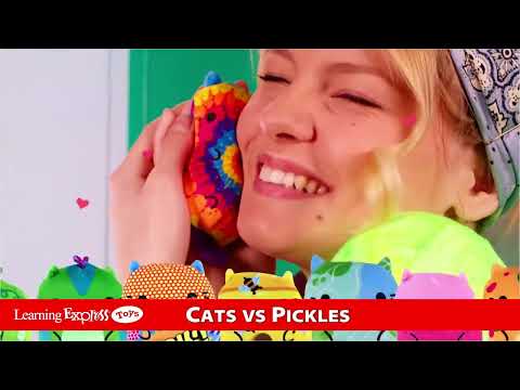 Cats V Pickle Jumbo Plush