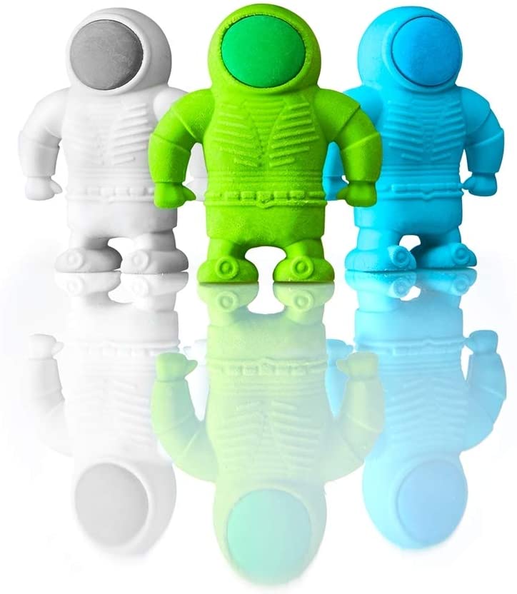 Astronaut Erasers Set 3