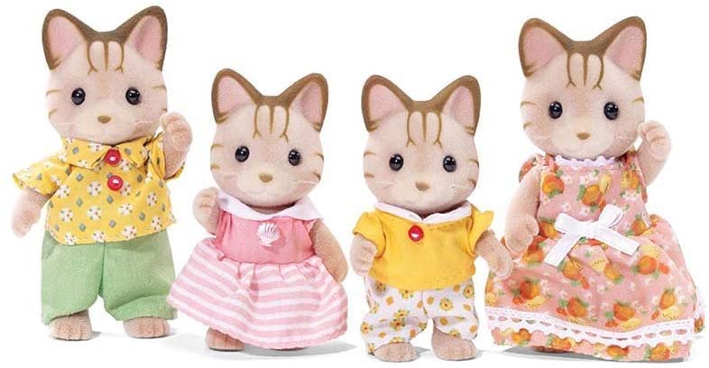 Cc Sandy Striped Cat Fmly