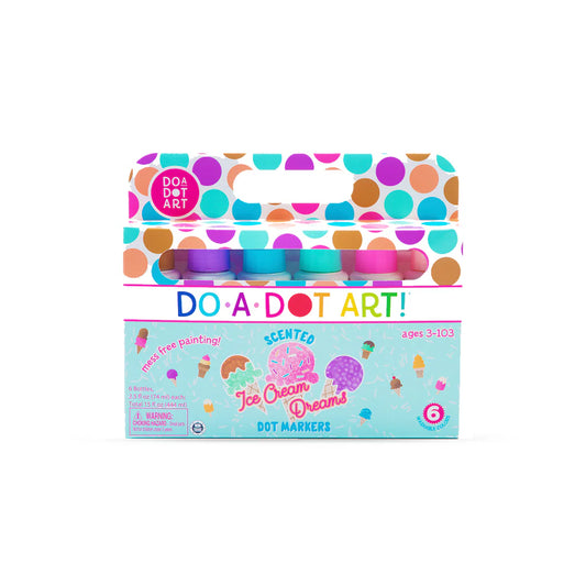 Do-A-Dot Art Ice Cream Dreams 6 Pack Scented Dot Markers
