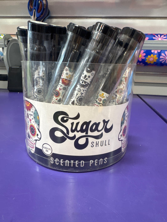 Sugar Skull Scented Pen