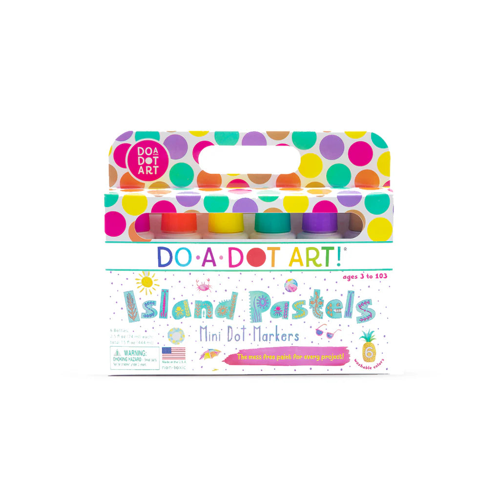 Do-A-Dot Art Island Pastels 6 Pack Dot Markers