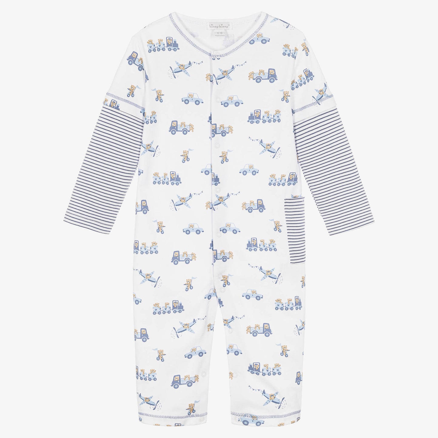Bears On The Go Playsuit Mix Romper