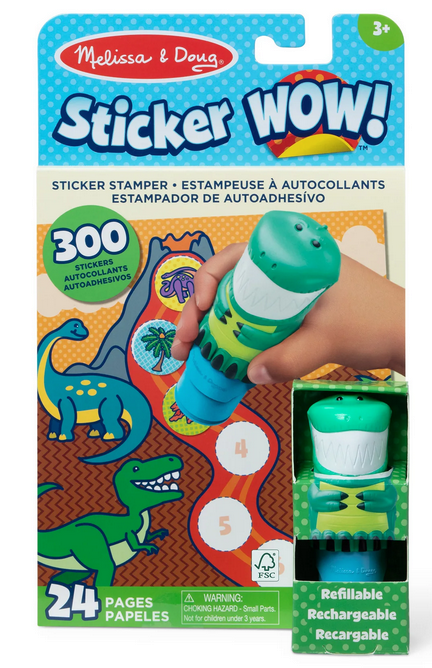 Stick Wow Activity Dino