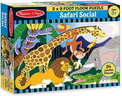 Safari Social Floor Puzzl