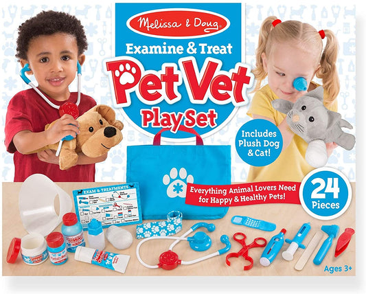 Examine Treat Pet Vet Set