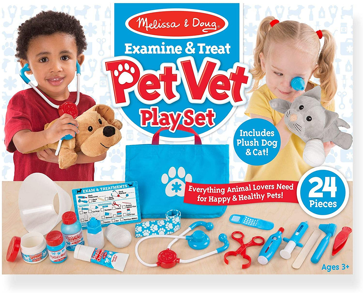 Examine Treat Pet Vet Set