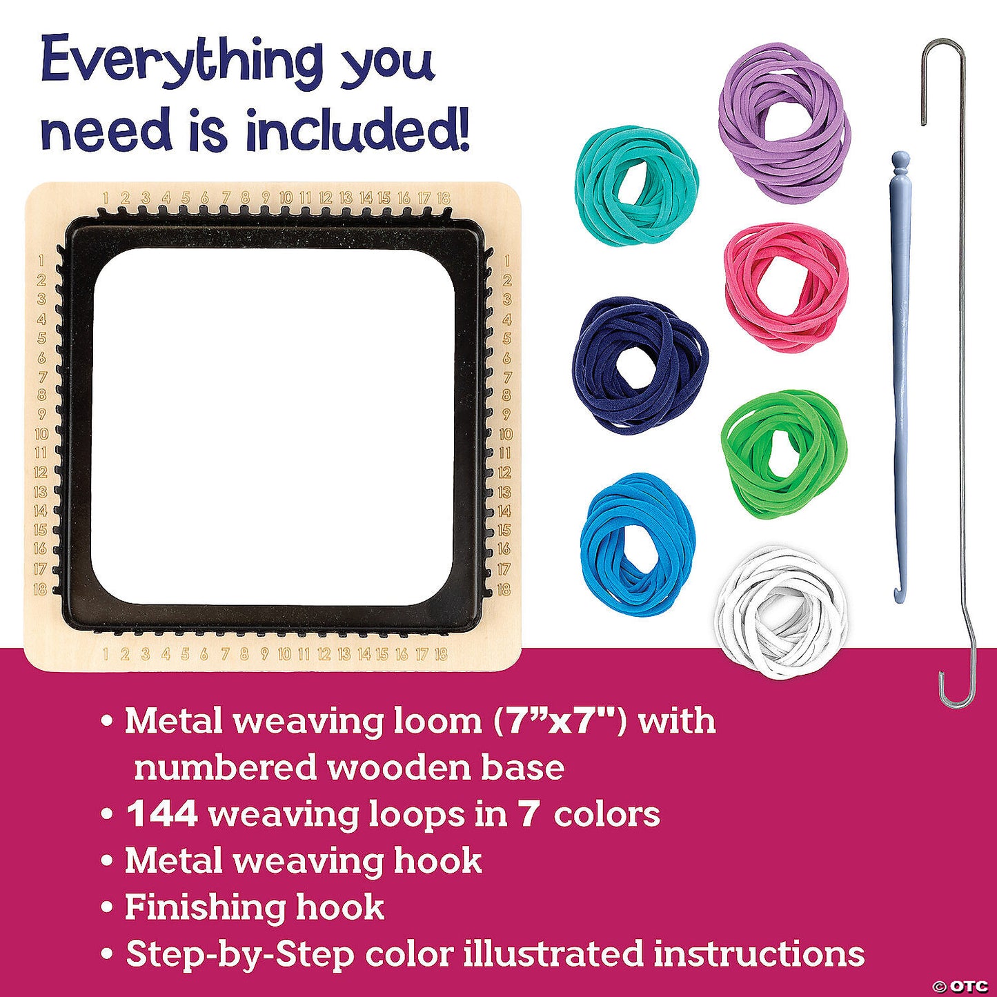 Make Your Own Potholder Weaving Loom Kit
