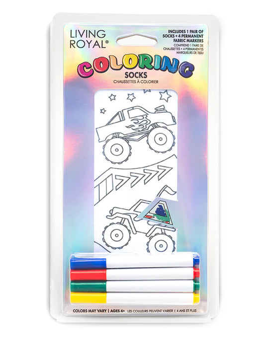 Color Socks Monster Truck
