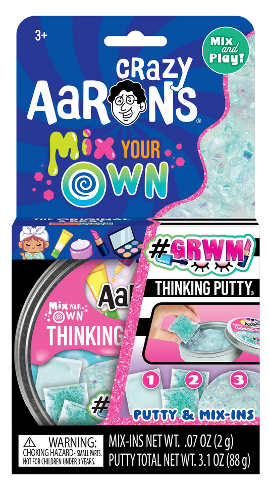 #GRWM Mix It - 4" Thinking Putty Tin