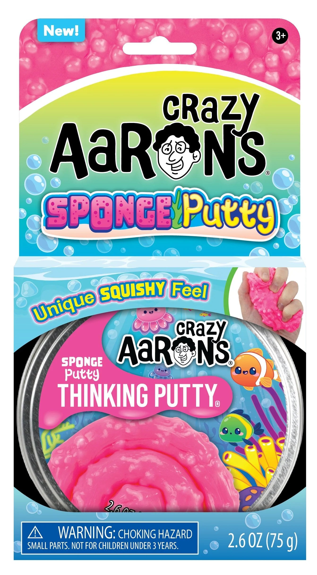 Sponge Putty - 4" Thinking Putty Tin