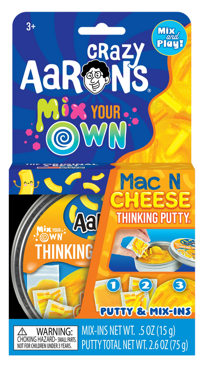 Mac & Cheese Mix It - 4" Thinking Putty