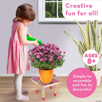 Paint Your Own Stool: Butterfly