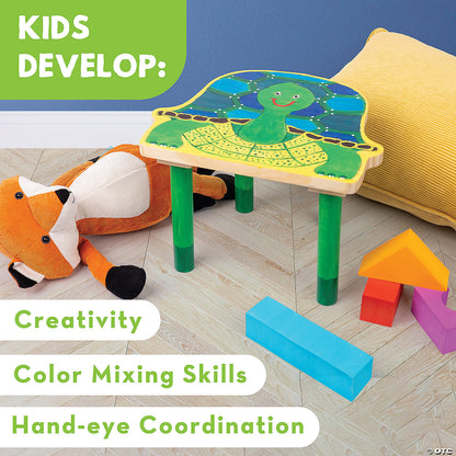 Paint Your Own Stool: Turtle