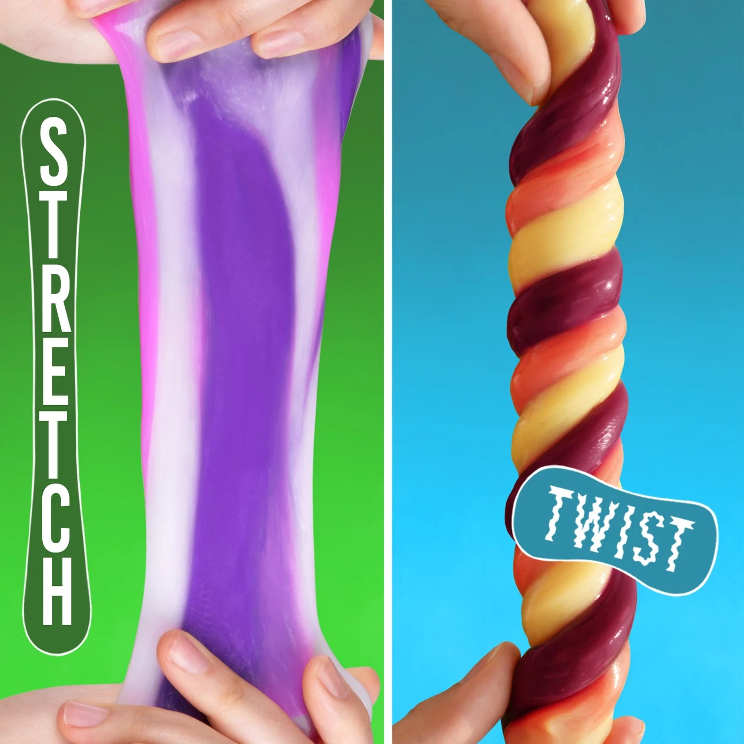 Rainbow Reveal - 4" Thinking Putty Tin