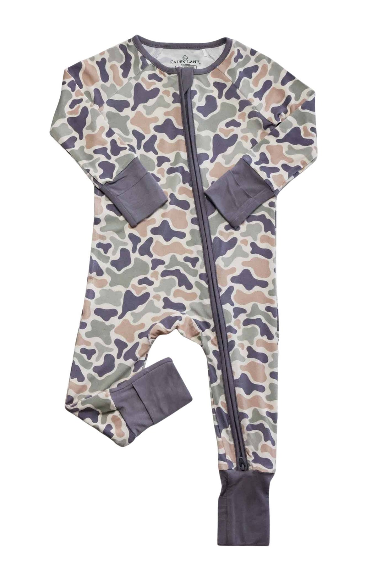Camo Cutie Converitble Zip Romper