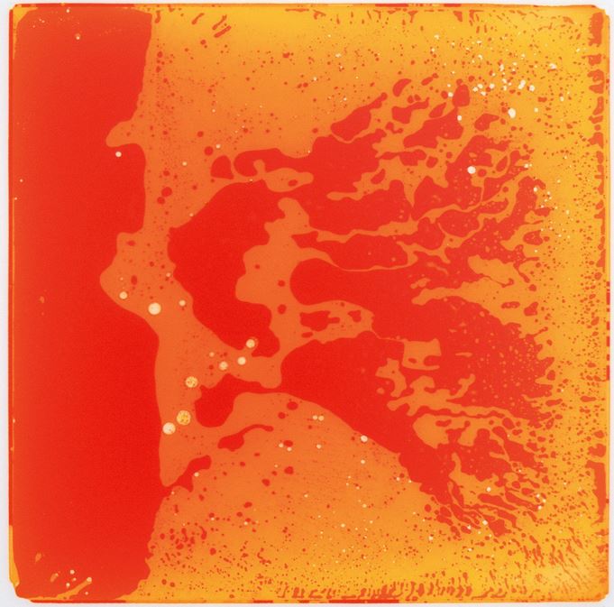 Surfloor Orange Tile Mat